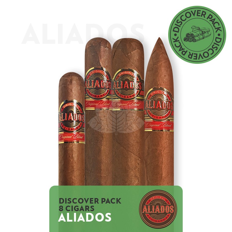 Pack découverte cigares Aliados (8 cigares)