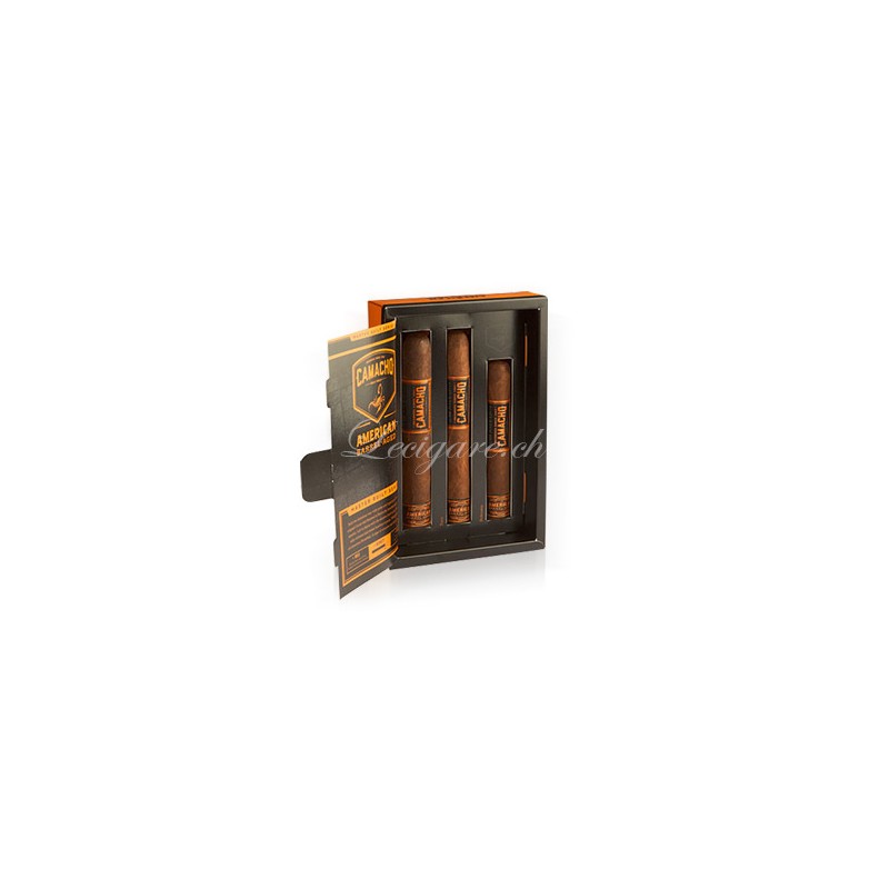 Camacho Nicaraguan Barel Aged  Assortiment de 3 cigares