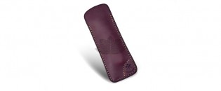 LE PETIT Etui by Les Fines Lames - Natural Burgundy