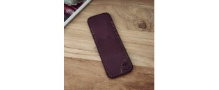 LE PETIT Etui by Les Fines Lames - Natural Burgundy