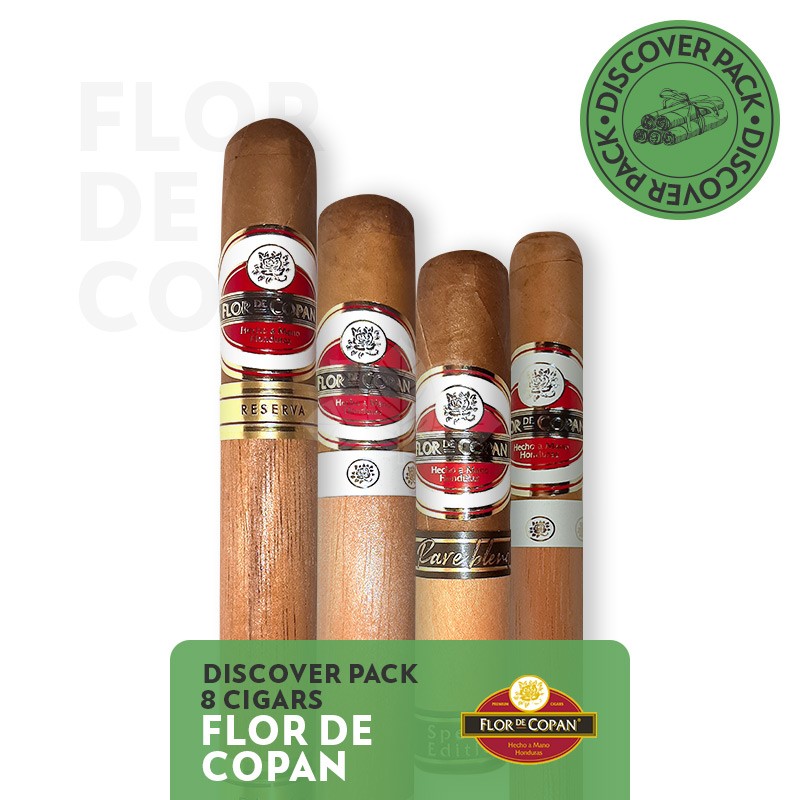 Pack découverte cigares Flor de Copan (8 cigares)