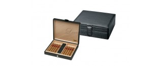Zino leather travel humidor (10-12 cigars)
