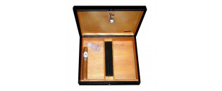 Zino leather travel humidor (10-12 cigars)