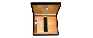 Humidor Zino cuir pour le voyage (10-12 cigares)