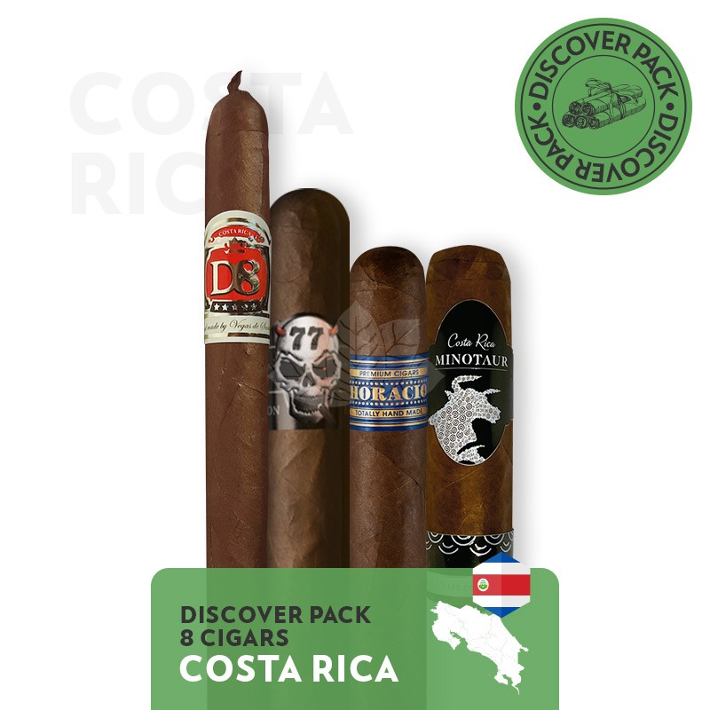 Pack découverte cigares du Costa Rica (8 cigares)