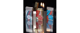 Briquet S.T. Dupont Ligne 2 - 24h Le Mans Rouge/Doré