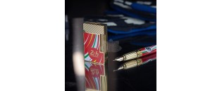 Briquet S.T. Dupont Ligne 2 - 24h Le Mans Rouge/Doré