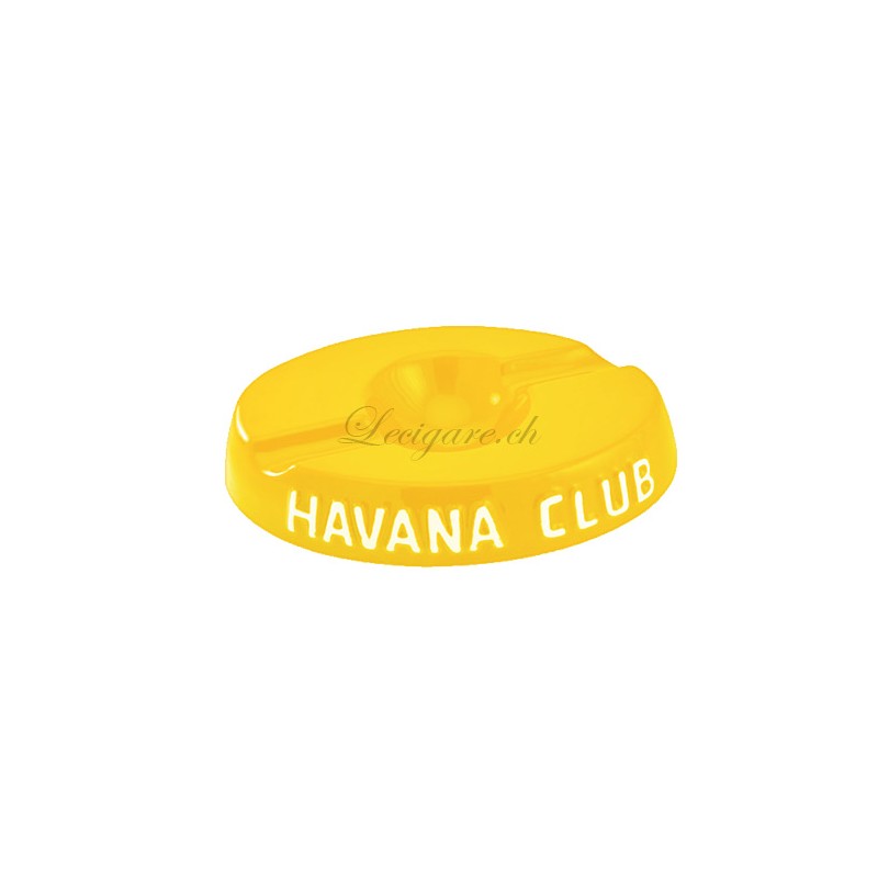 Cendrier Havana club El Socio jaune citron