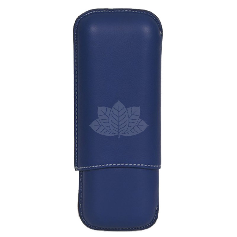 Etui à cigare Recif - 2 cigares - Chesterfield Blue