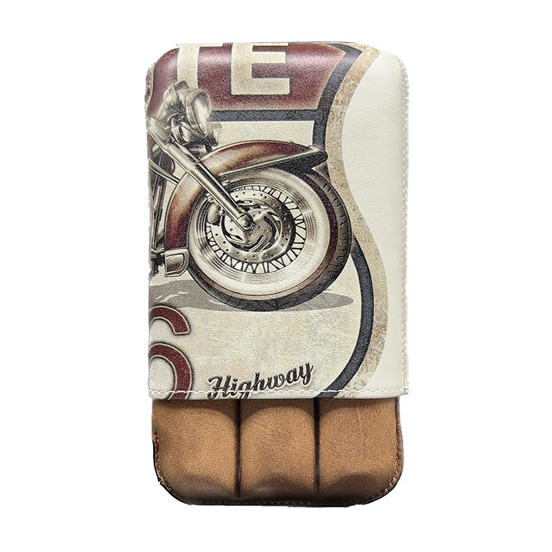 Etui à cigare Recif - 3 cigares - Route 66